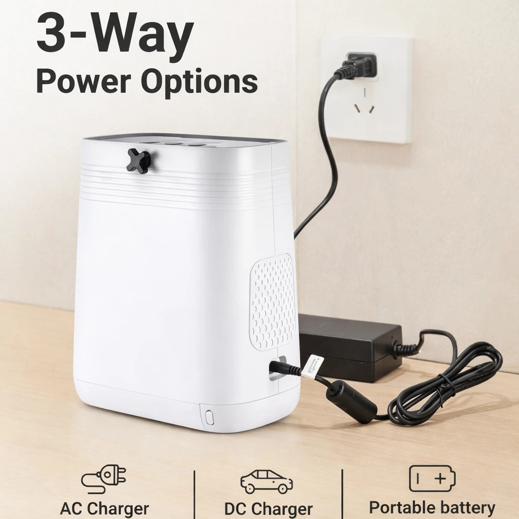AC/DC Charger Oxygen Concentrator