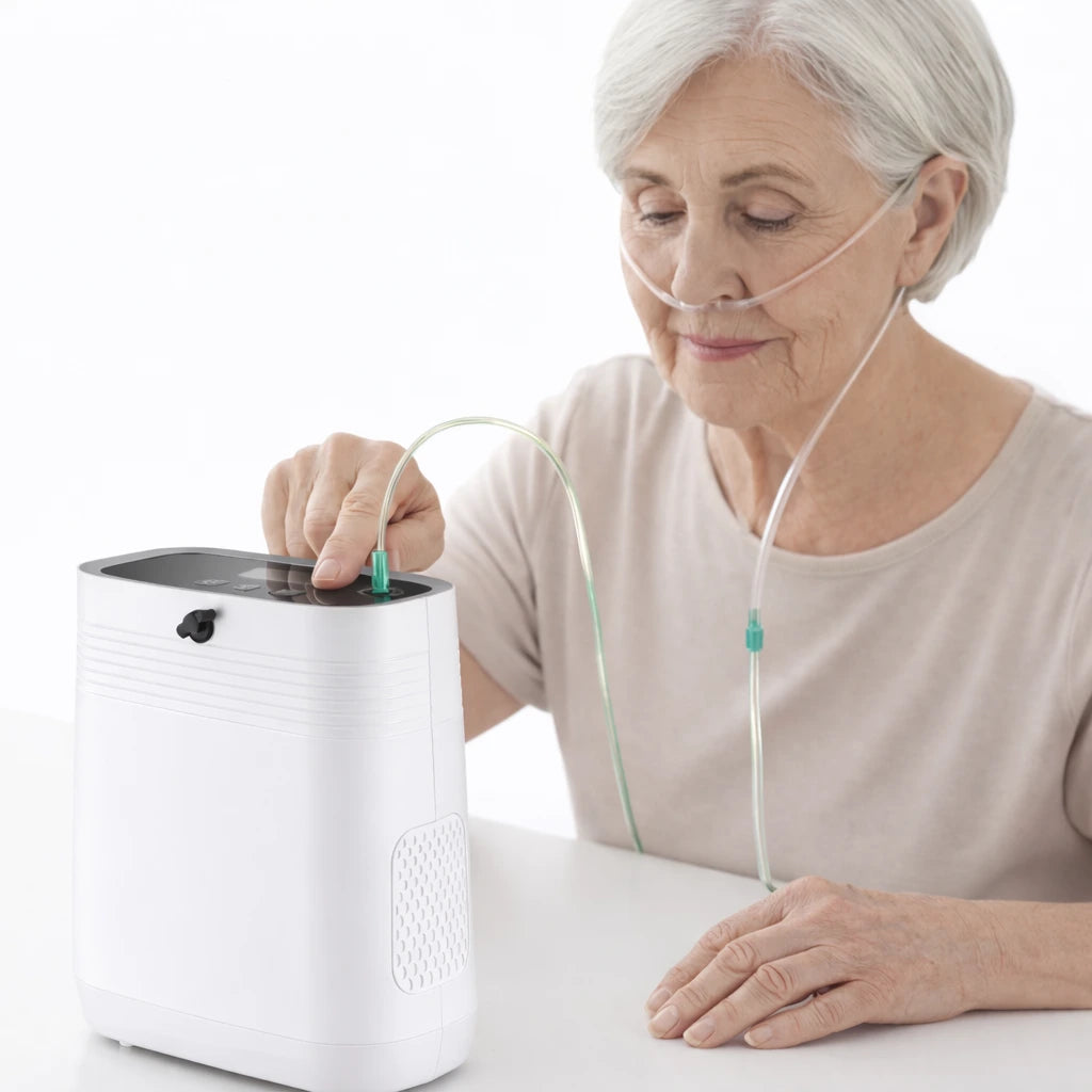 Portable Oxygen Concentrator 1-5L/ Min Adjustable Flow